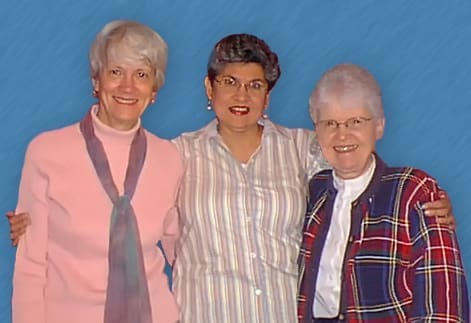 Sister Dorothy Ettling, CCVI, Maria Antonietta Berriozábal, Sister Jane Ann Slater, CDP