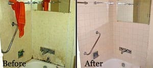 Bathroom repairs made through the Owner-Occupied Repair Program